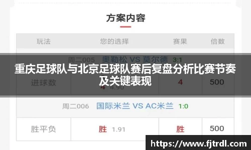 重庆足球队与北京足球队赛后复盘分析比赛节奏及关键表现